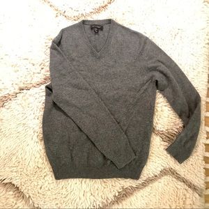 Men’s Cashmere Sweater - Gray